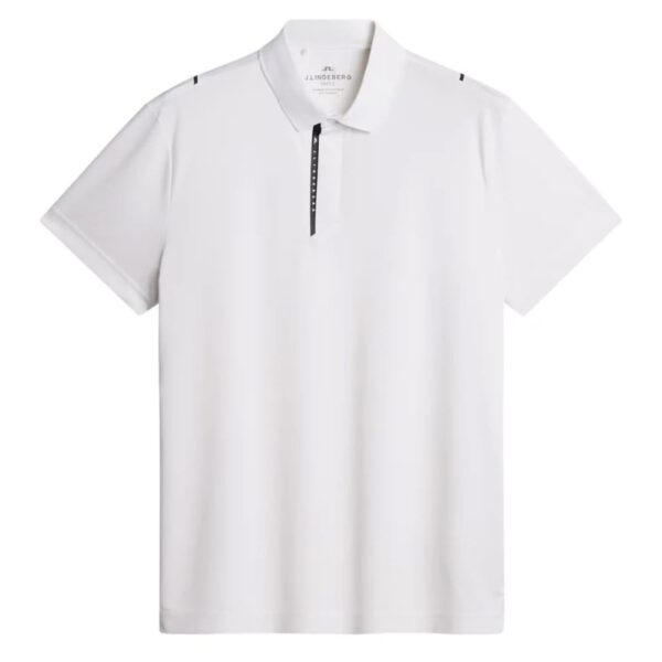 J.Lindeberg White Charlie Polo