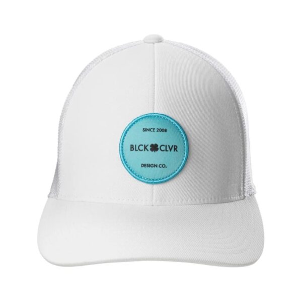 Black Clover Engraved 4 White Mesh Cap