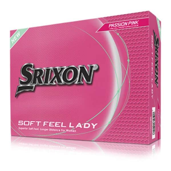 Srixon Soft Feel Lady 9 2025 Pink Golf Balls