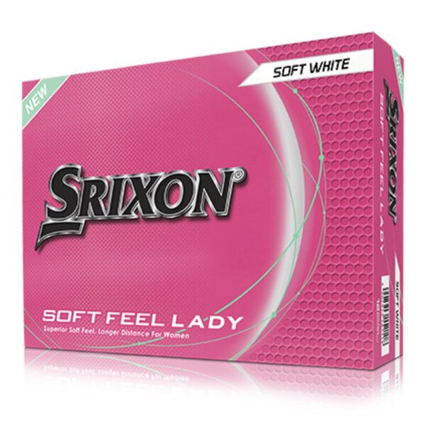 Srixon Soft Feel Lady 9 2025 White Golf Balls