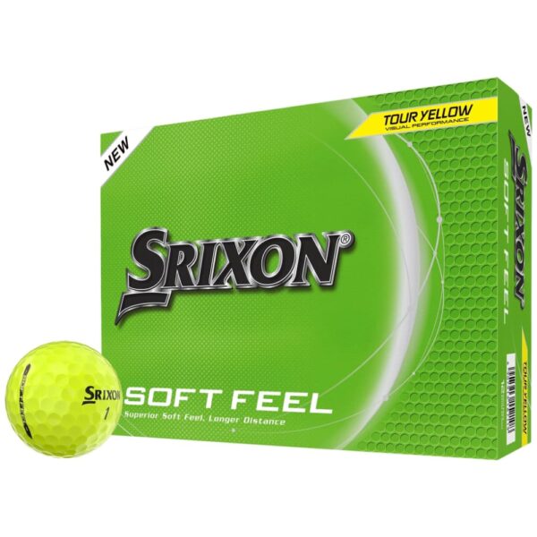 Srixon Soft Feel 14 2025 Yellow Golf Balls