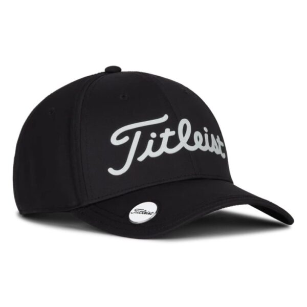 Titleist Players Performance Ball Marker Black/White Cap