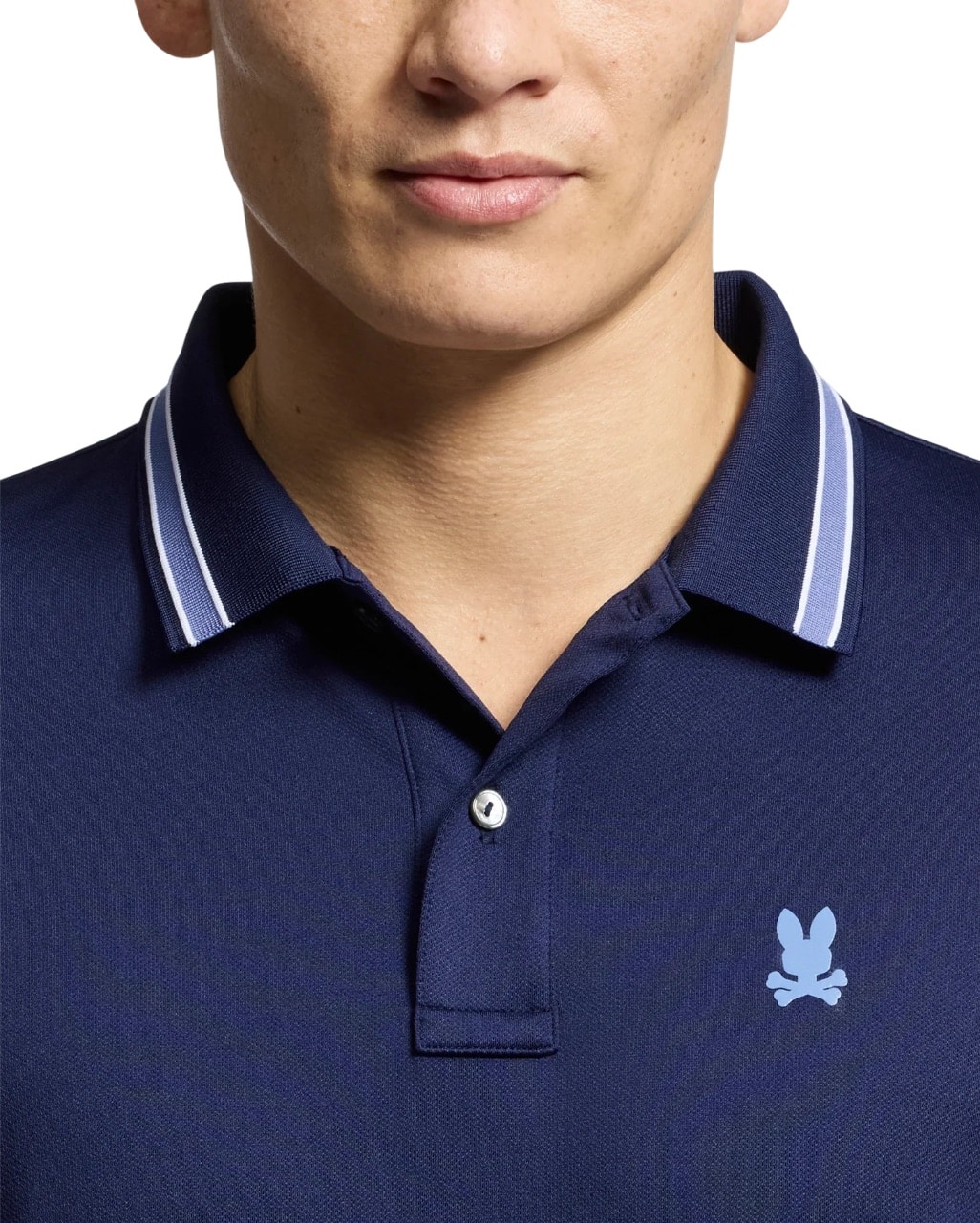 Psycho Bunny Forrest Sport Evening Blue Polo One Golf