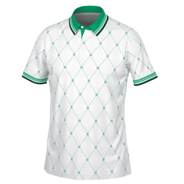 Galvin Green Miguel White/Green Polo