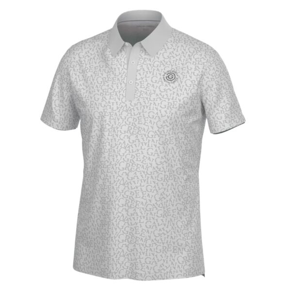 Galvin Green Milton White/Green Polo