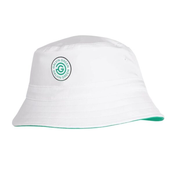 Galvin Green Spencer White Bucket Hat