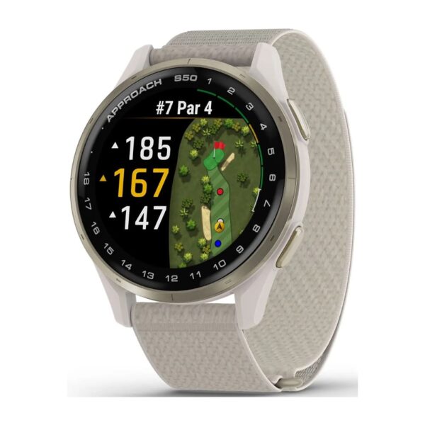 Garmin Approach S50 Cream Gold Smartwatch