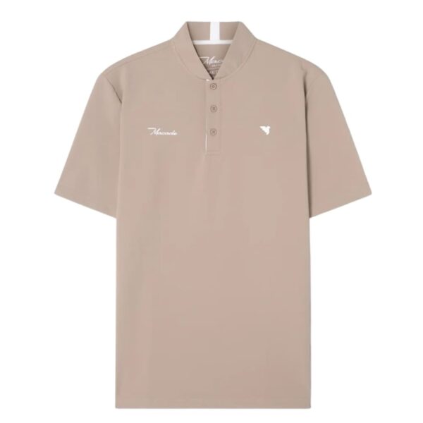 Macade Heath Tan Bomber Shirt