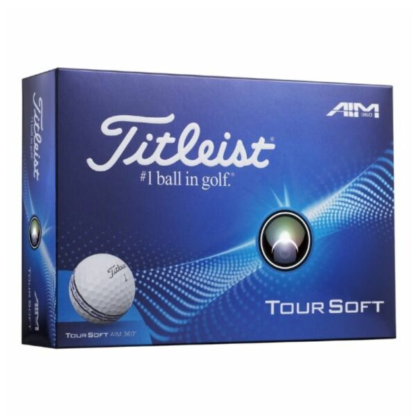 Titleist 2024 Tour Soft AIM 360º White Golf Balls