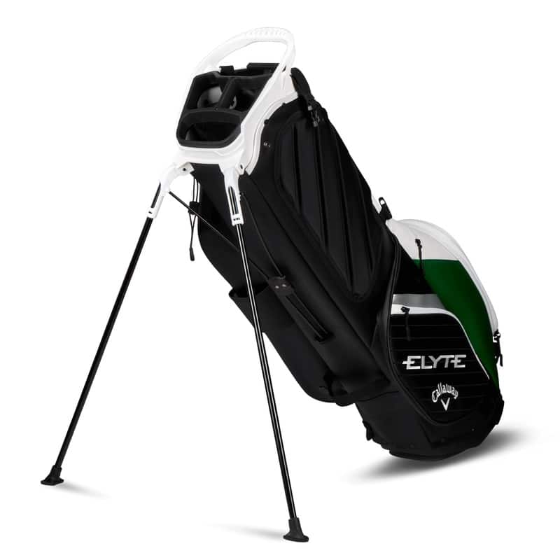 【極美品】Callaway Elyte スタンドバッグ ブラック/グリーン 極美品】Callaway Elyte スタンドバッグ ブラック/グリーン スタンド式