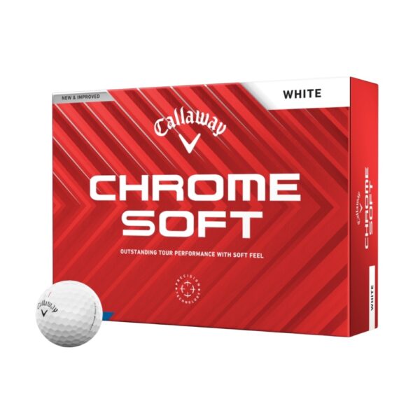 Callaway Chrome Soft White Golf Balls