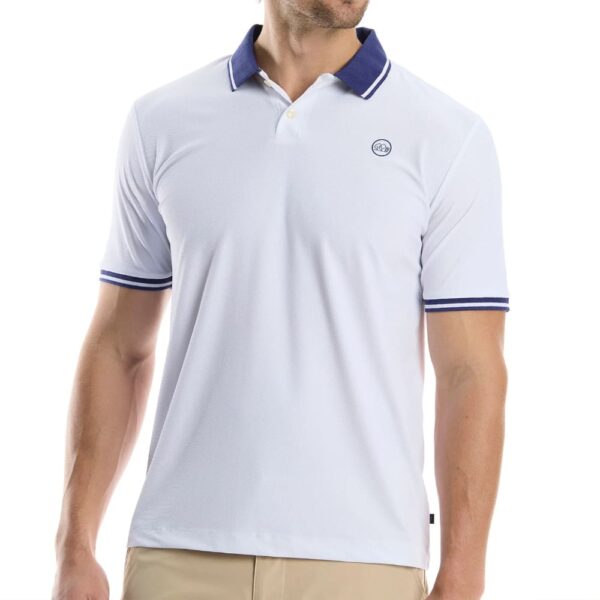 Good Good Grandstand Textured Polo