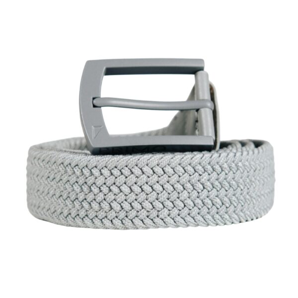 Primo Light Gray Tonal Belt