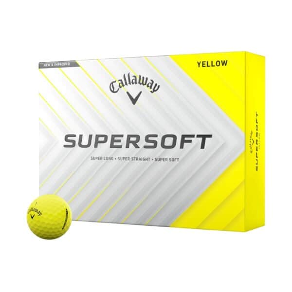 Callaway Supersoft Yellow Golf Balls