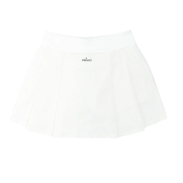 Primo Women's White Ruffle Skirt