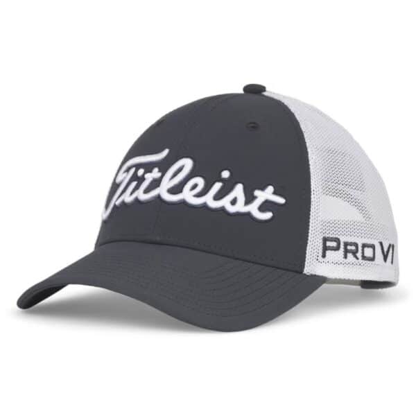 Titleist Tour Performance Mesh Charcoal/White Cap