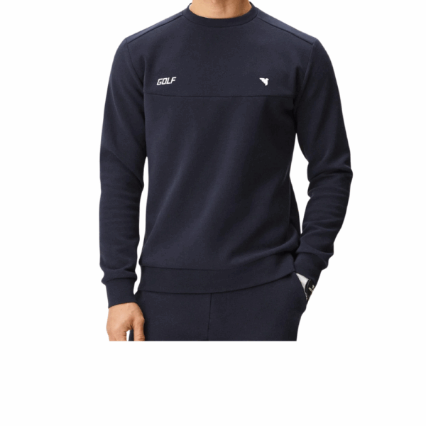 Macade Navy Tour Crew Neck