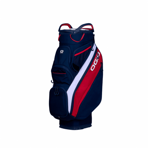 Ogio Silencer Red/White/Blue Cart Bag