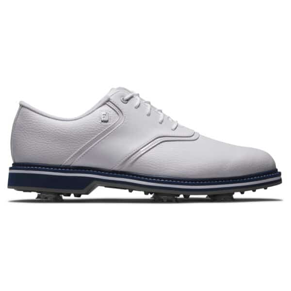 FootJoy Originals White/White/Navy Golf Shoe