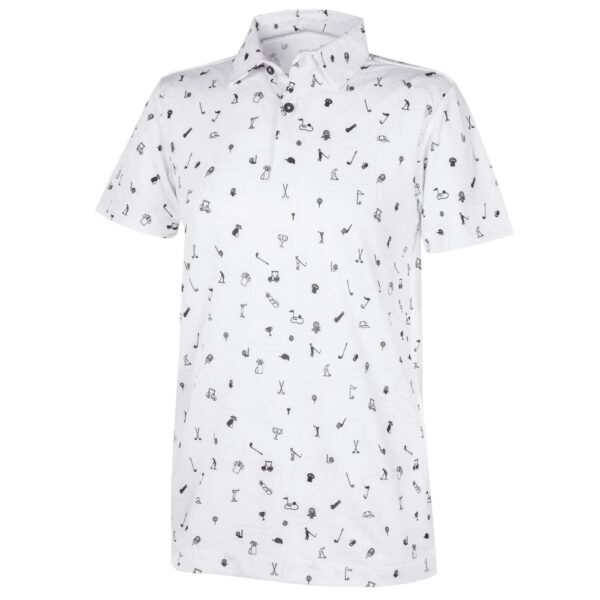 Galvin Green Rowan White/Black Junior Shirt