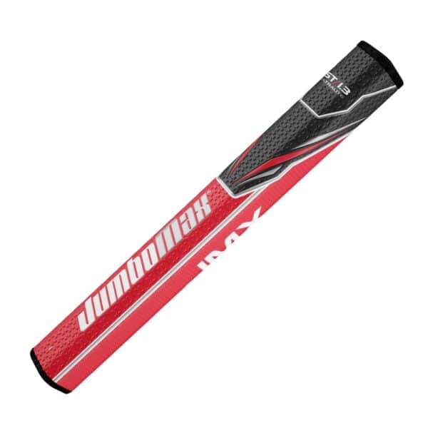JumboMax ST/1.3 UltraLite Jumbo Red/Black Putter Grip