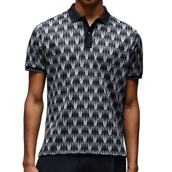 Psycho Bunny Matthew Black Sport Polo