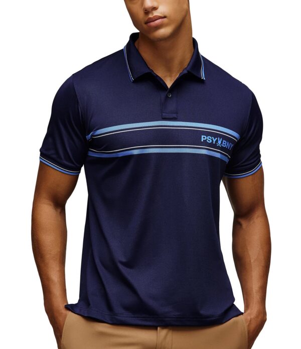 Psycho Bunny Ives Evening Blue Sport Polo