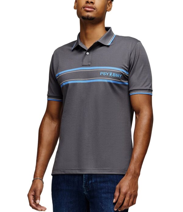 Psycho Bunny Ives Blackened Pearl Sport Polo