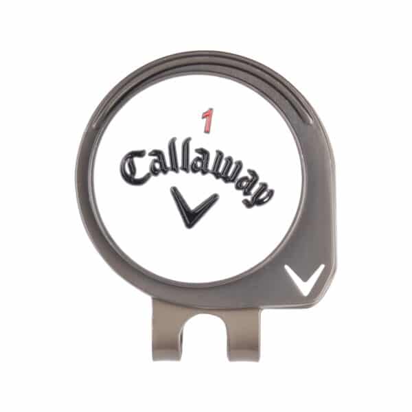 Callaway Ball Marker Gunmetal Hat Clip