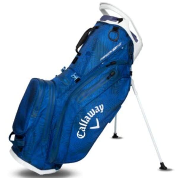 Callaway Fairway 14 Blue Palms/Grey Stand Bag