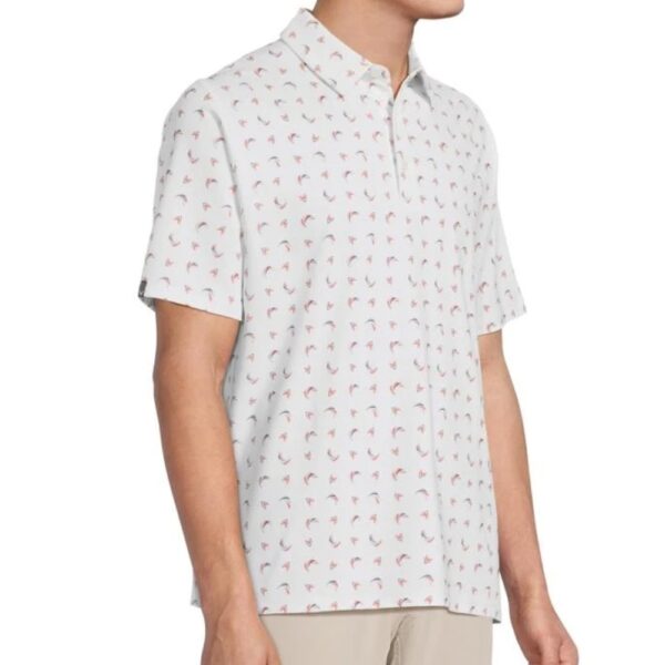 Callaway Abstract Swing Chev White Men's Shirt